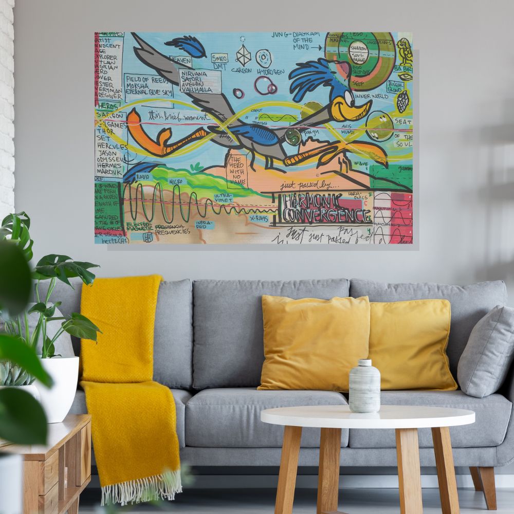 Harmonic Convergence, This Brief Moment - Lebo Brushed Aluminum Artbond